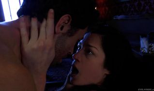 Astounding Stoya is sucking a hard cock like a pro